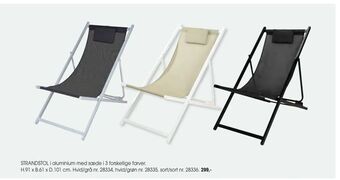 Strandstol