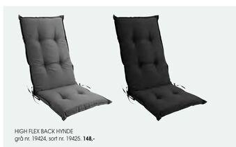 Daells Bolighus High flex back hynde tilbud