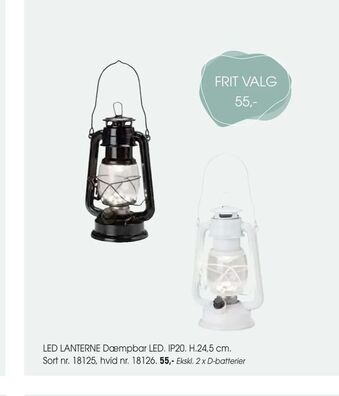Daells Bolighus Led lanterne tilbud