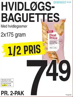 ABC Lavpris HVIDLØGS- BAGUETTES tilbud