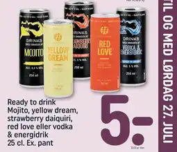 REMA 1000 Vodka & Energidrik tilbud