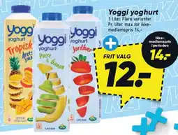 Bilka Yoggi yoghurt tilbud