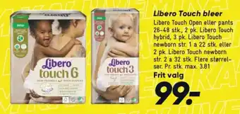 Bilka Libero Touch bleer tilbud