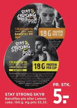 MENY STAY STRONG SKYR tilbud