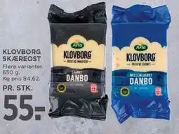 MENY KLOVBORG SKÆREOST tilbud