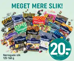 REMA 1000 Nørregade slik 125-160 g tilbud