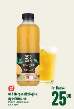 Min Købmand God Morgen Økologisk Appelsinjuice tilbud