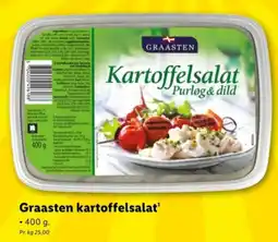 Lidl Graasten kartoffelsalat' tilbud