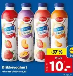Lidl Drikkeyoghurt tilbud