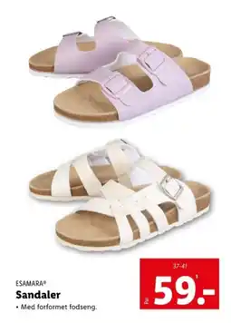 Lidl ESAMARA® Sandaler tilbud