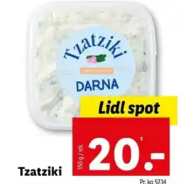 Lidl Tzatziki tilbud