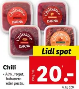 Lidl Chili tilbud