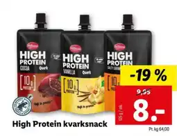 Lidl High Protein kvarksnack tilbud