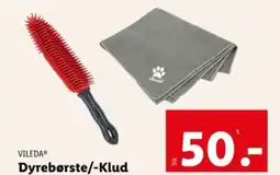Dyrebørste/-Klud