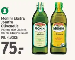 Monini Ekstra Jomfru Olivenolie