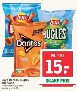 SPAR Lay's Doritos, Bugles eller MAX tilbud