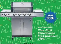 Bilka Char-Broil Performance Pro 4 brænder tilbud
