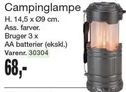 Harald Nyborg Campinglampe tilbud