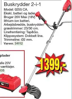 Harald Nyborg Buskrydder 2-i-1 tilbud