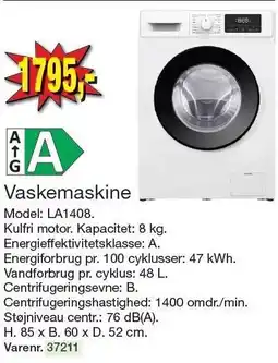 Harald Nyborg Vaskemaskine tilbud