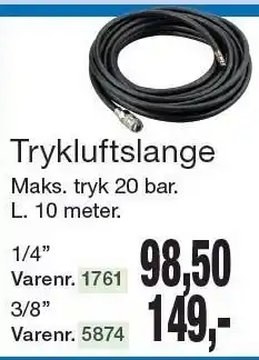 Harald Nyborg Trykluftslange tilbud