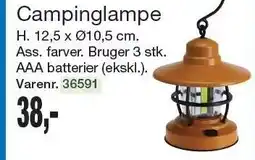 Harald Nyborg Campinglampe tilbud