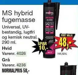 Harald Nyborg Ms hybrid fugemasse tilbud