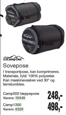 Harald Nyborg Sovepose tilbud