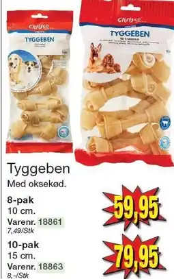 Harald Nyborg CHRISCO Tyggeben tilbud