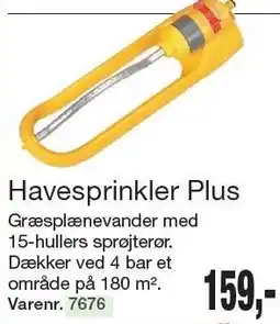 Harald Nyborg Havesprinkler Plus tilbud