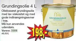 Harald Nyborg Grundingsolie 4 L tilbud