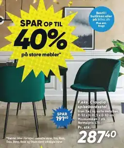 Bilka SPAR OP TIL 40% på store møbler tilbud