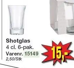 Harald Nyborg Shotglas tilbud