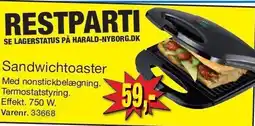 Harald Nyborg Sandwichtoaster tilbud