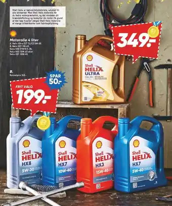 Bilka Motorolie 4 liter tilbud