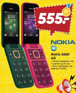 Bilka Nokia 2660 4G tilbud