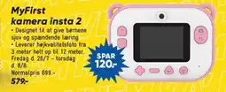 Bilka MyFirst kamera insta 2 tilbud