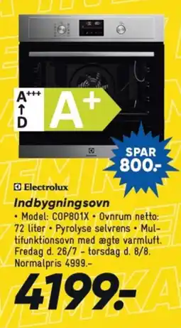 Bilka Indbygningsovn tilbud