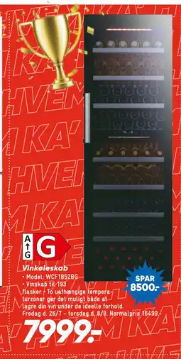 Bilka Vinkøleskab tilbud