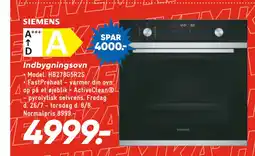 Bilka Indbygningsovn tilbud