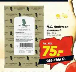 Bilka H.C. Andersen skæreost tilbud