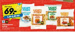 Bilka Kæmpeposen kylling tilbud