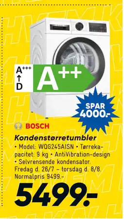 Bilka Kondenstørretumbler tilbud
