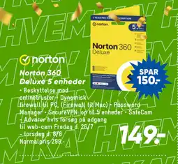 Bilka Norton 360 Deluxe 5 enheder tilbud