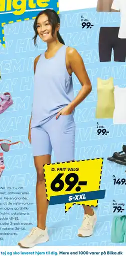 Bilka Top eller tights tilbud