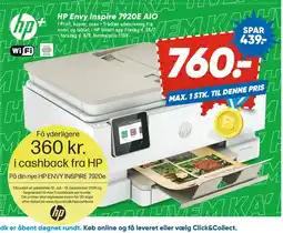 Bilka HP Envy inspire 7920E AIO tilbud