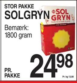 ABC Lavpris SOLGRYN tilbud