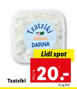 Lidl Tzatziki tilbud