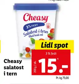 Lidl Cheasy salatost i tern tilbud