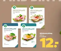 Netto Minimum pålæg tilbud